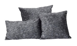 Charcoal Square and Lumbar Luxury Velvet Pillow | TRDPL03