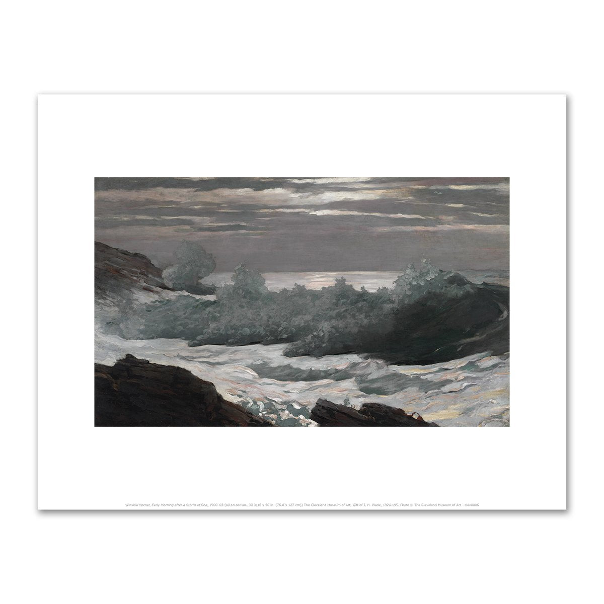 Early Morning after a Storm at Sea by Winslow Homer
