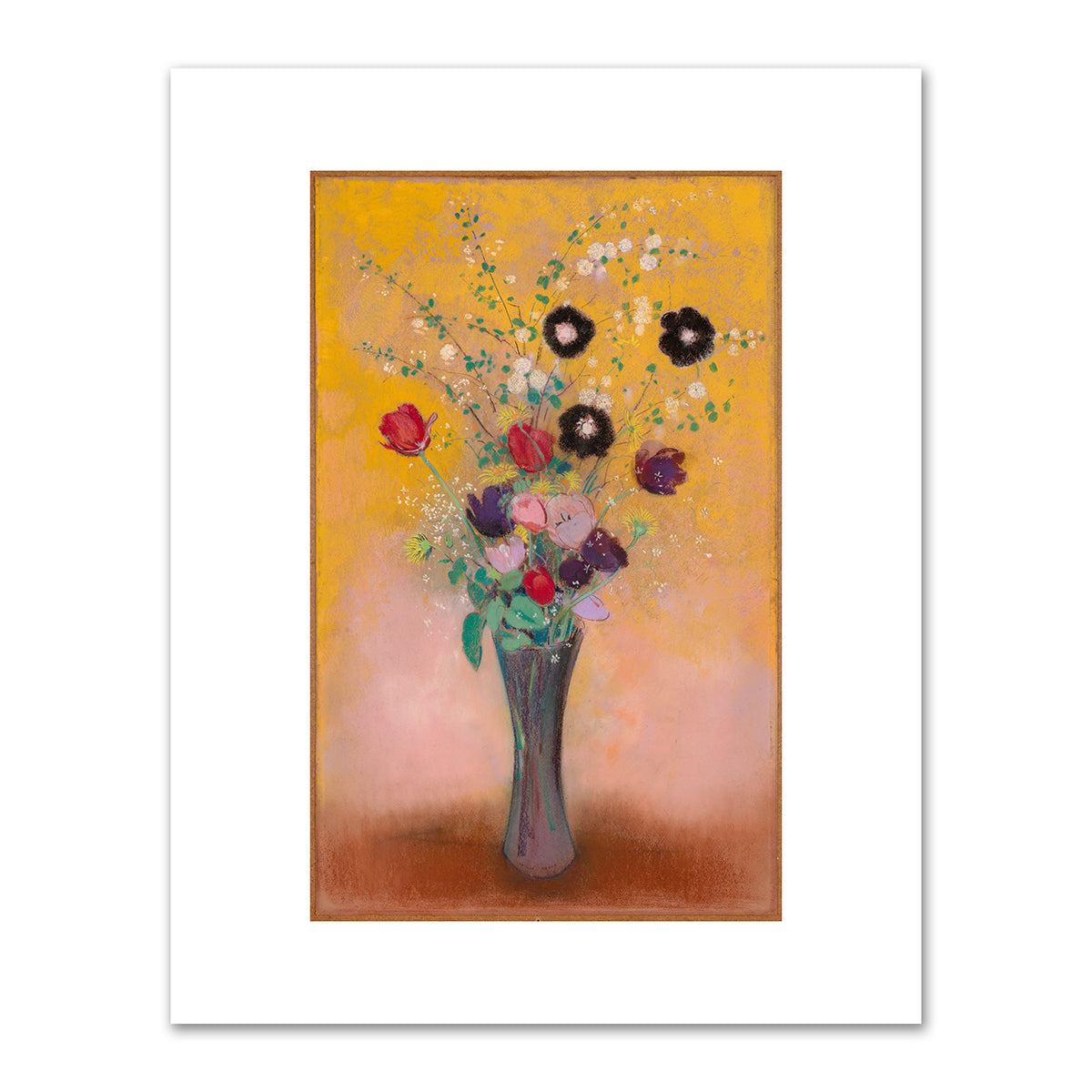 Vase of Flowers by Odilon Redon