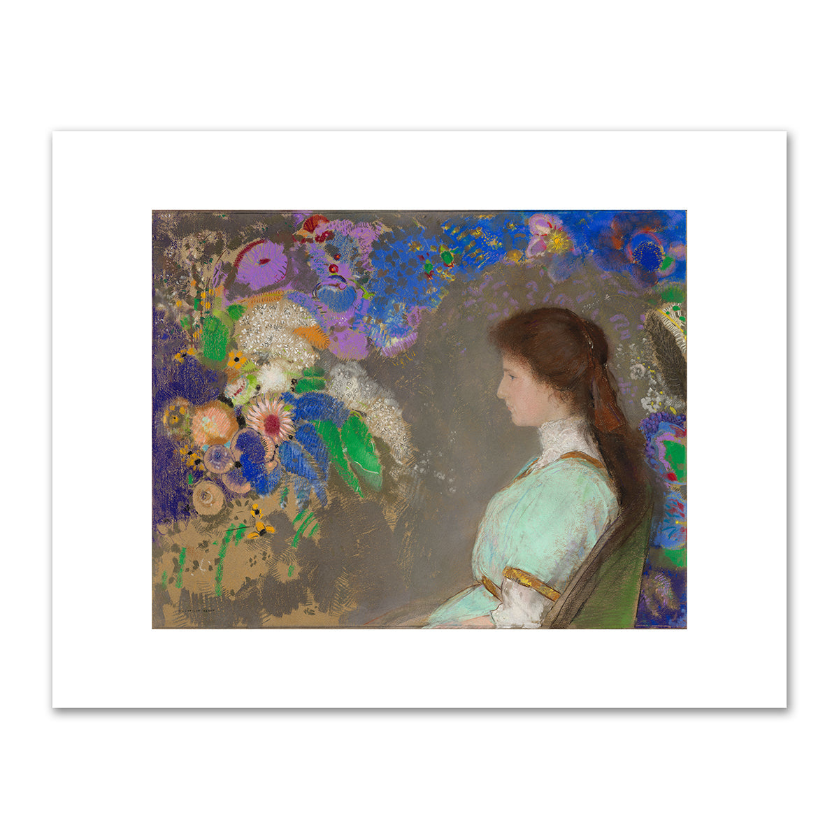 Violette Heymann by Odilon Redon