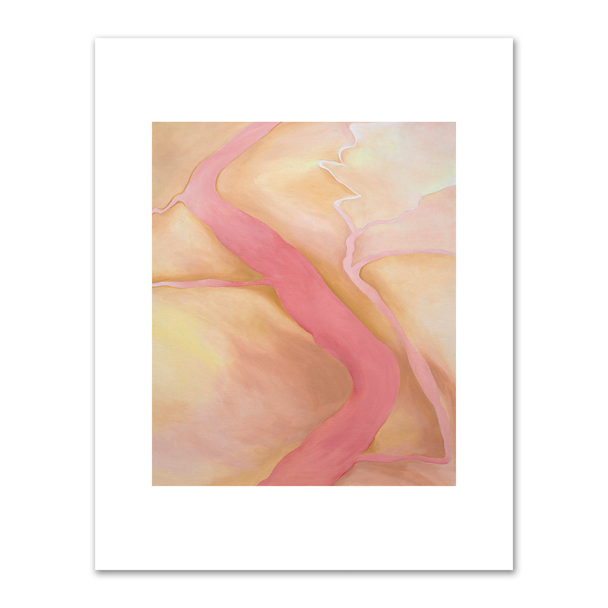 It Was Yellow and Pink II by Georgia O'Keeffe