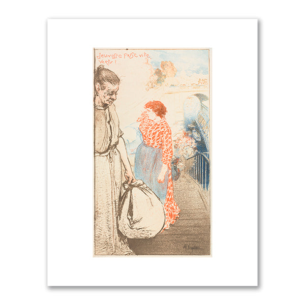 Washerwomen by Auguste Louis LepÃ¨re