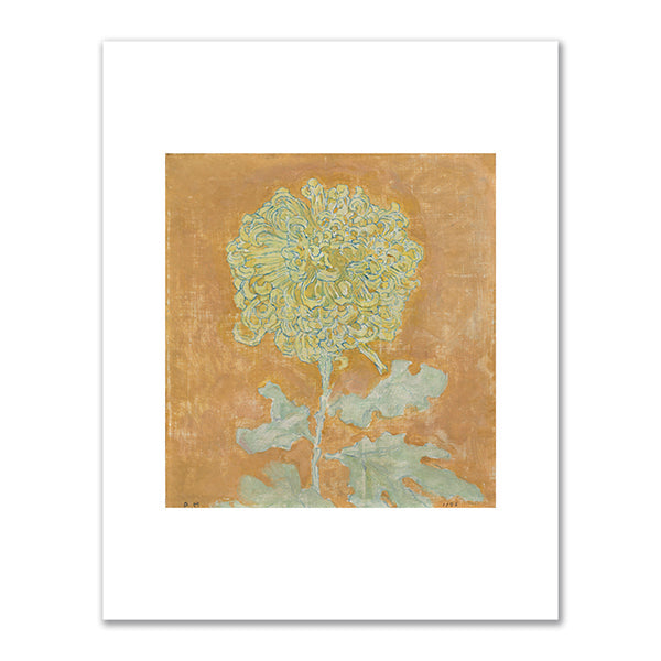 Chrysanthemum by Piet Mondrian