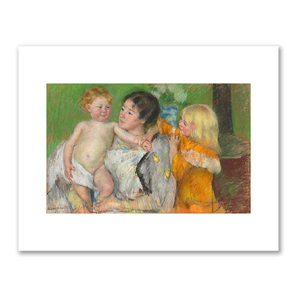 After the Bath by Mary Cassatt