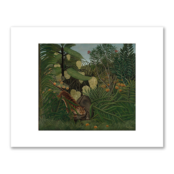 Fight between a Tiger and a Buffalo by Henri Rousseau