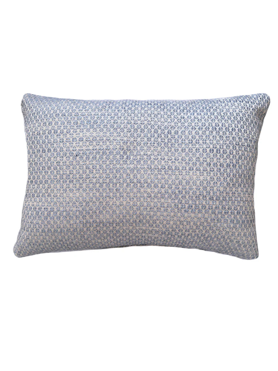 Coastal Breeze Indigo Indoor Outdoor Pillow