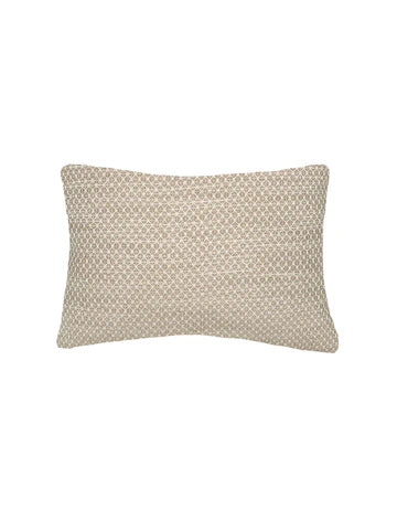 Coastal Breeze Mocha Indoor Outdoor Pillow