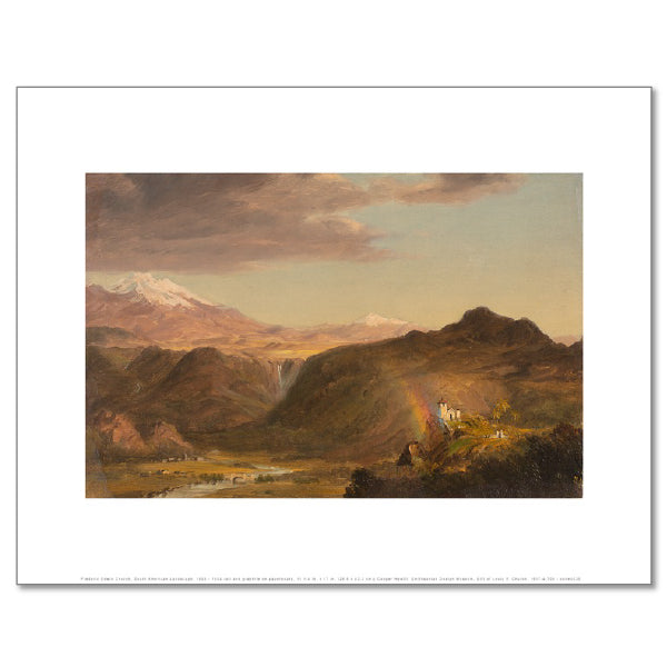 South American Landscape by Frederic Edwin Church