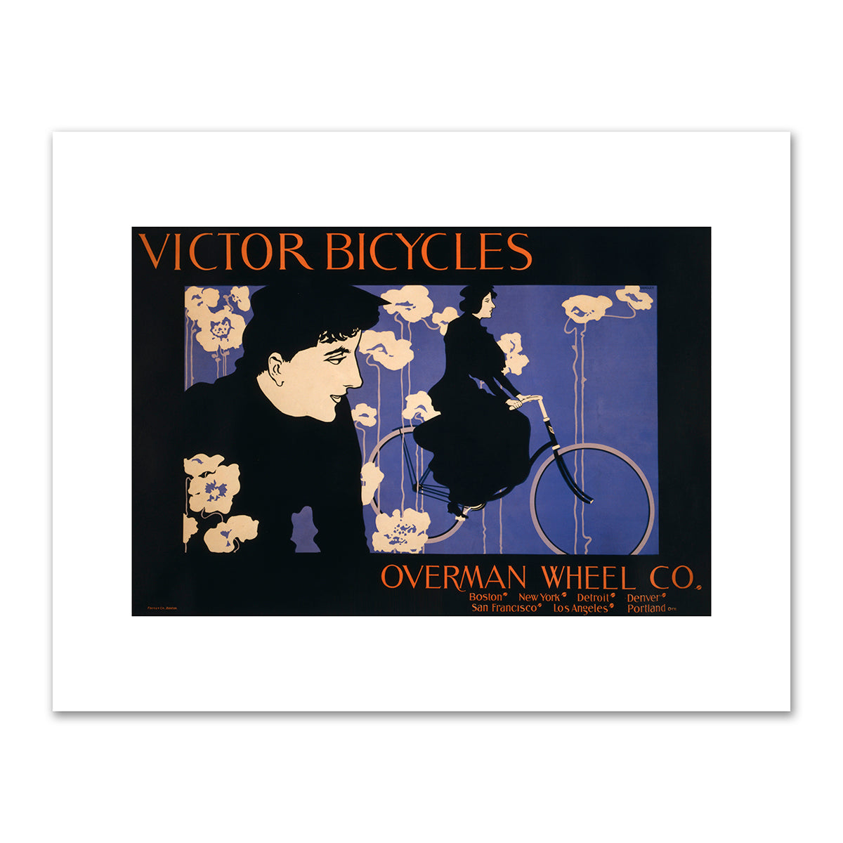 Victor Bicycles Overman Wheel Co. by William H. Bradley