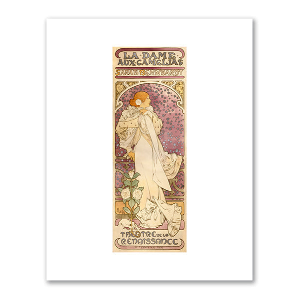 La Dame aux Camélias by Alphonse Mucha
