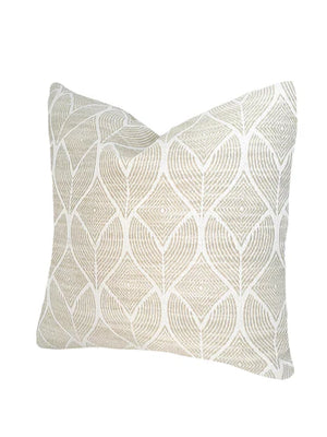 Cool Tropics Beige Indoor Outdoor Pillow