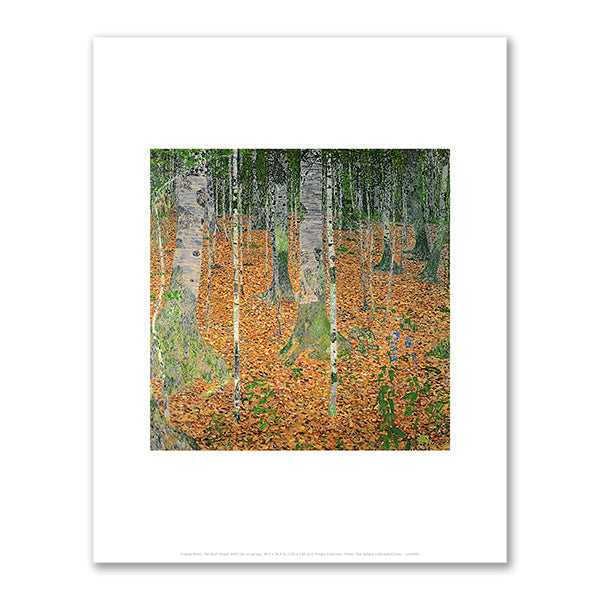The Birch Wood by Gustav Klimt