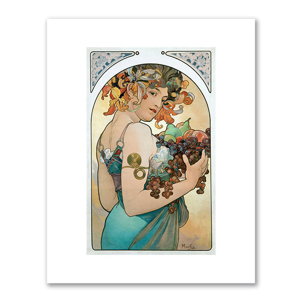 Fruit by Alphonse Mucha