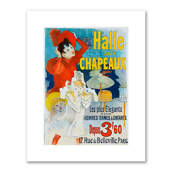 Halle aux Chapeaux by Jules Chéret