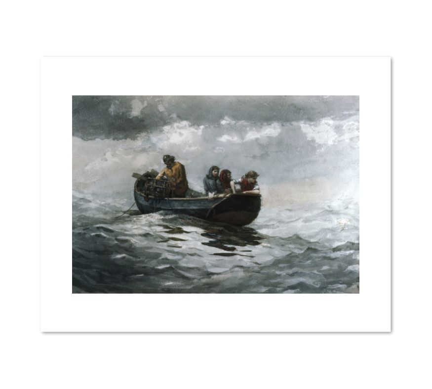 Crab Fishing by Winslow Homer