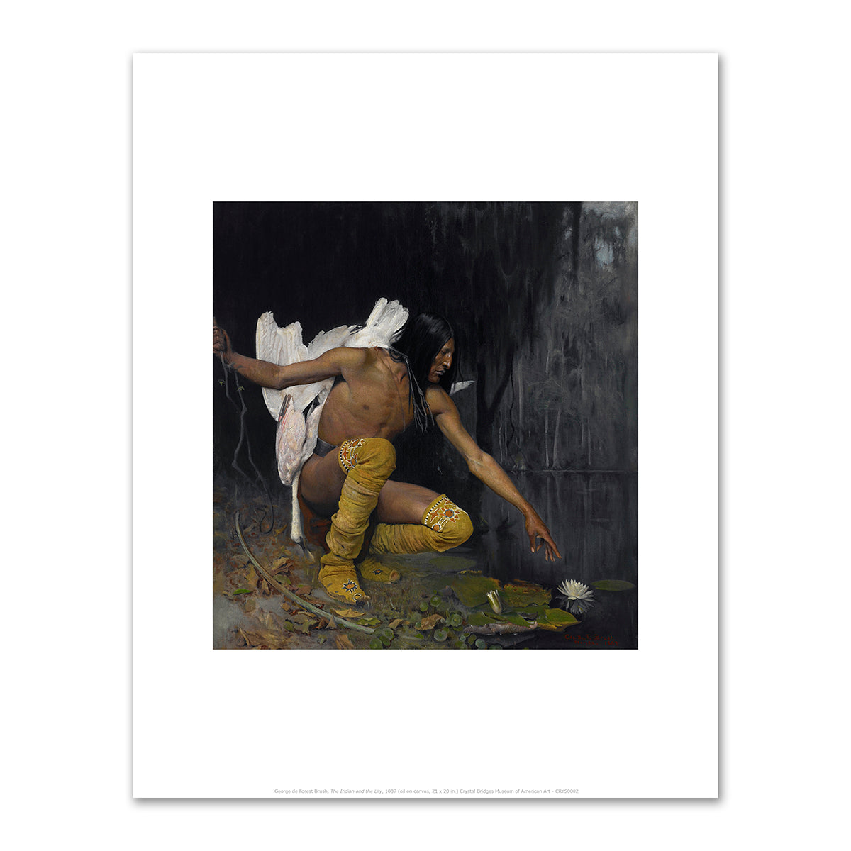 The Indian and the Lily by George de Forest Brush