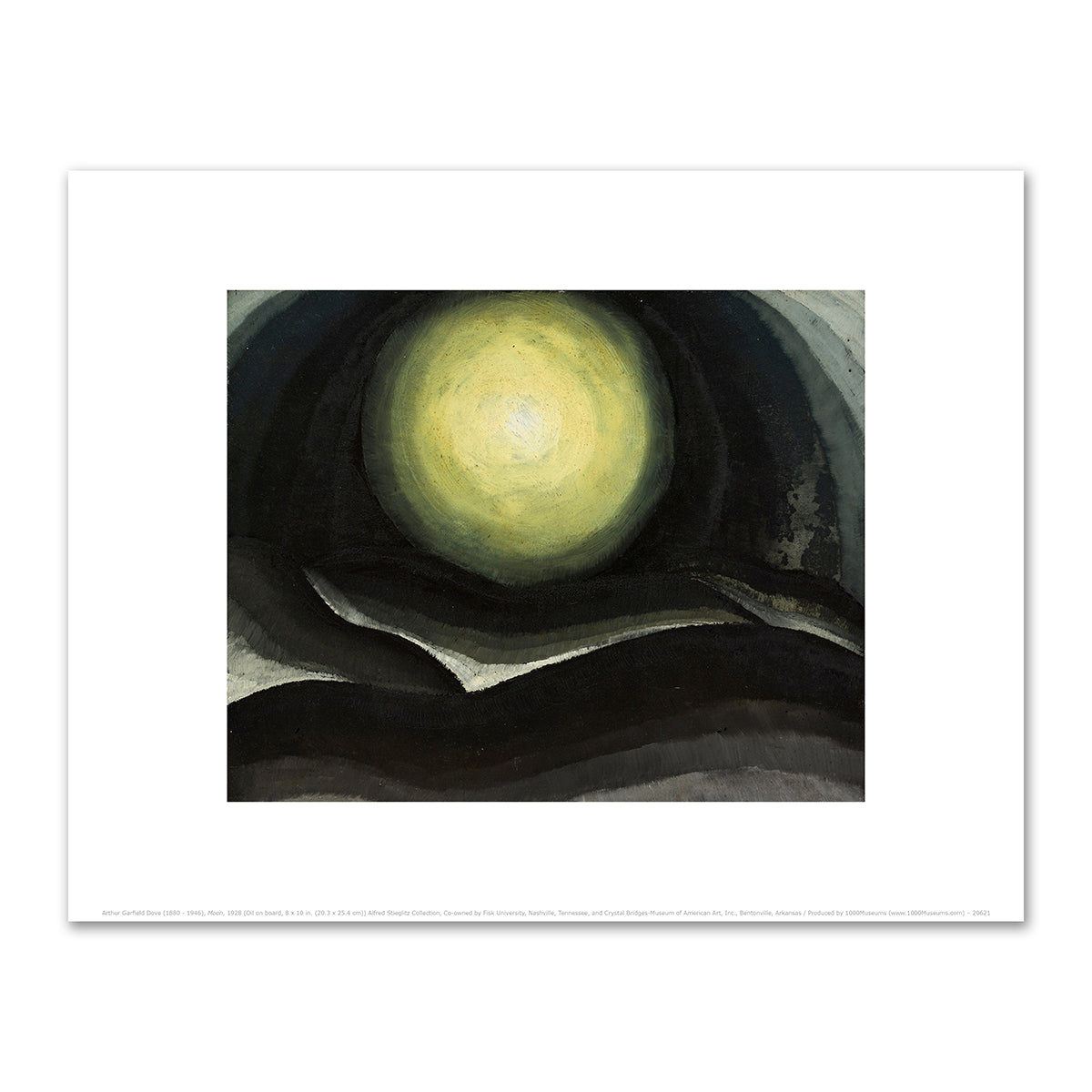 Moon by Arthur Dove