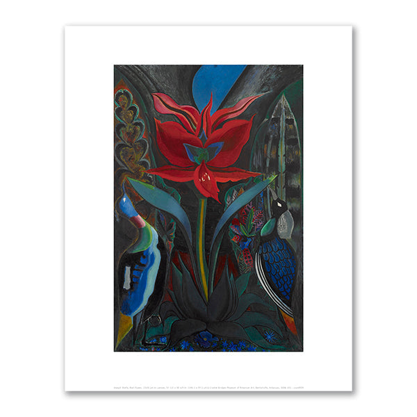Red Flower by Joseph Stella