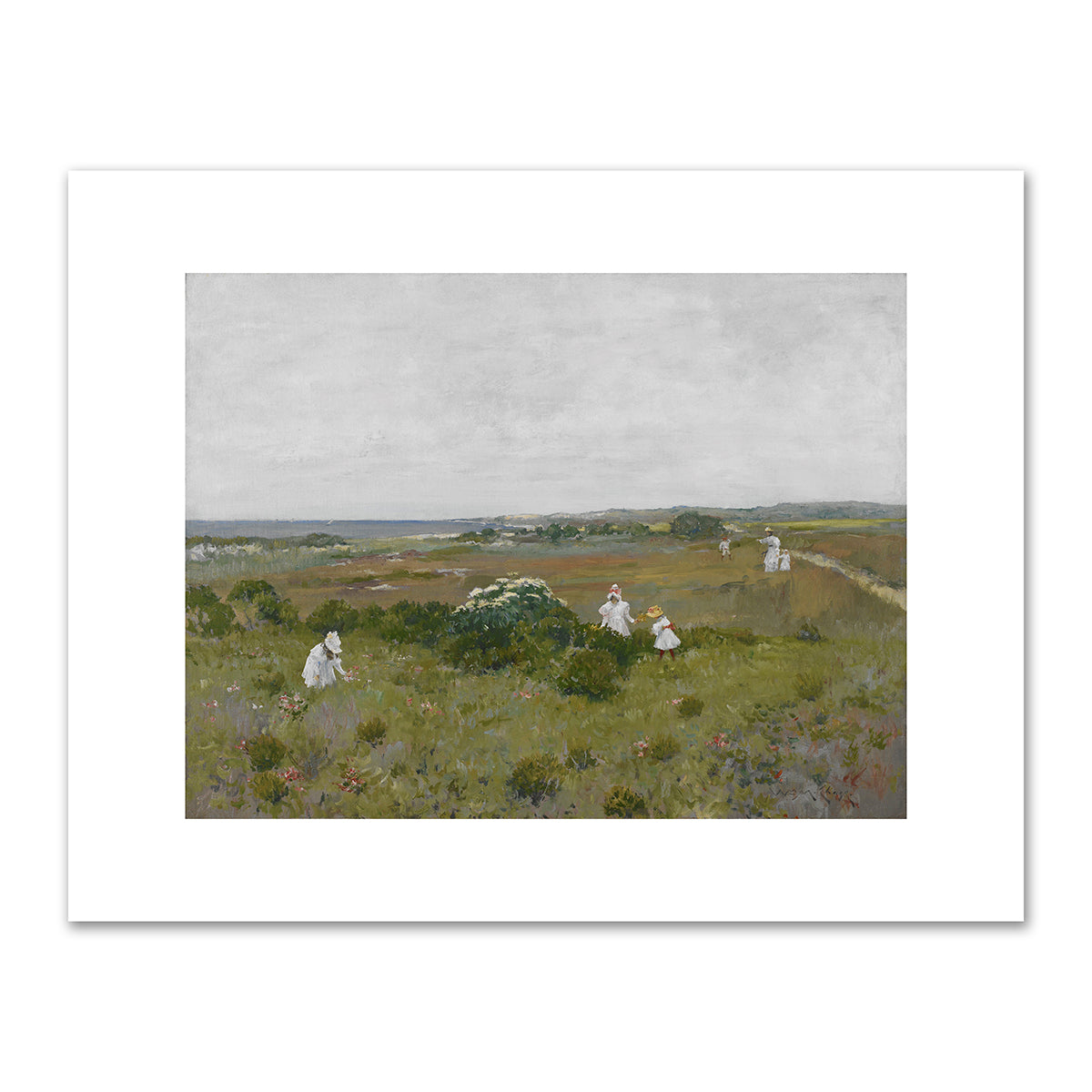 Seaside Flowers by William Merritt Chase