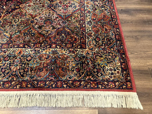 8.8 x 12 Karastan Multicolor Kirman Rug #717 - Vintage Wool Carpet