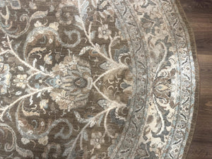 Round Karastan Rug 8x8 ft, Euphoria New Bridge Karastan Rug, Indo Mahal Design