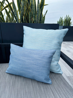 Deep Sea Blue 14x20 Indoor Outdoor Pillow