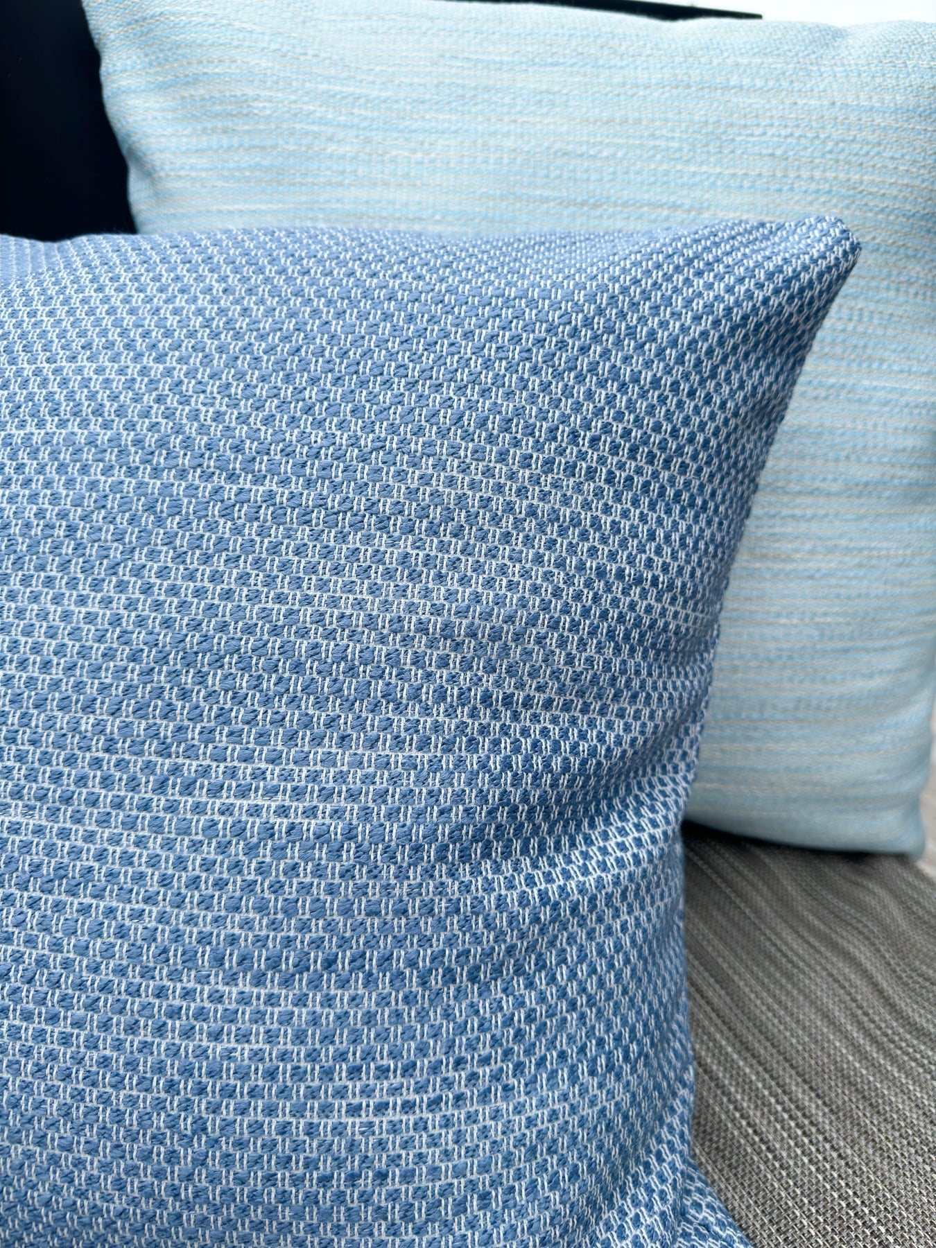 Deep Sea Blue 20x20 Indoor Outdoor Pillow