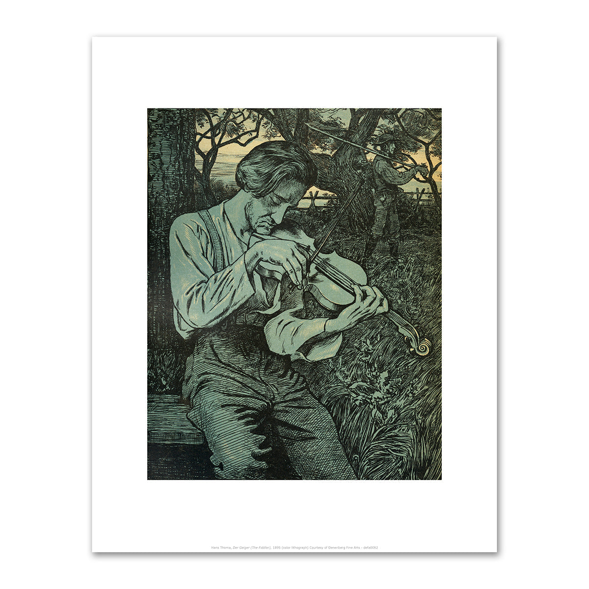 Der Geiger (The Fiddler) by Hans Thoma