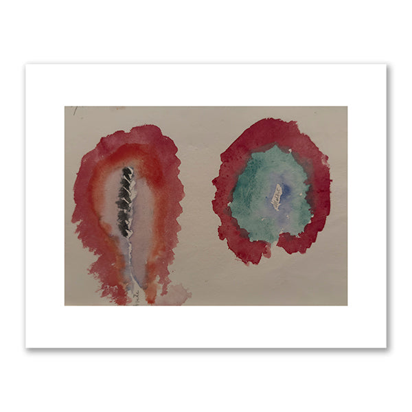 On the Viewing of Flowers and Trees – Wheat and Wormwood by Hilma af Klint