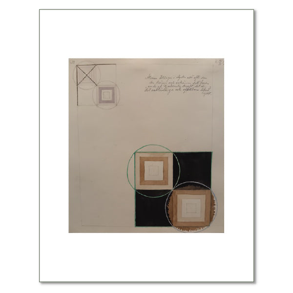 No. 12 from The Atom Series by Hilma af Klint