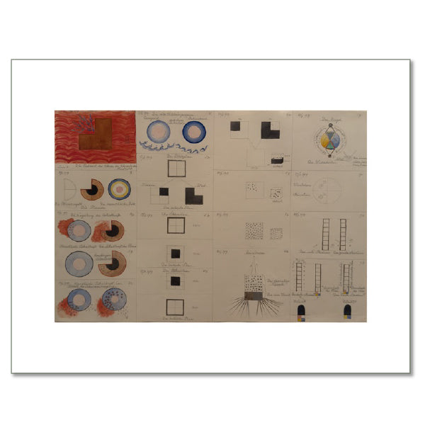 Group 3, Nos. 1–9b by Hilma af Klint
