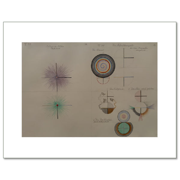 Group 1, Nos. 22, 23 by Hilma af Klint
