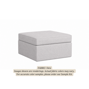 Storage Ottoman with Serving Tray