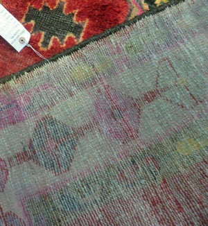 4' X 8' Antique Handmade Turkish Caucasian Kazak Design Wool Rug Veg Dyes Nice