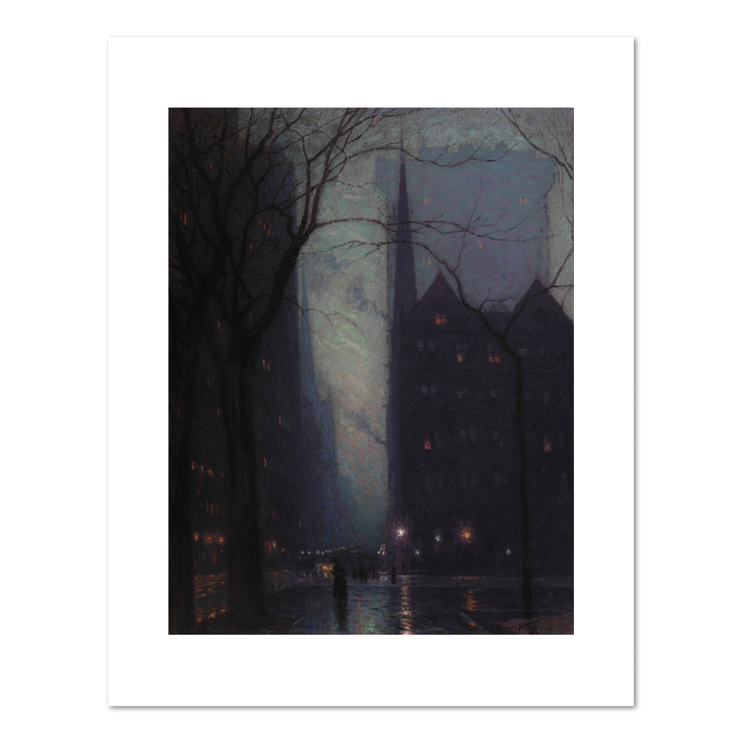 Fifth Avenue at Twilight by Birge Harrison