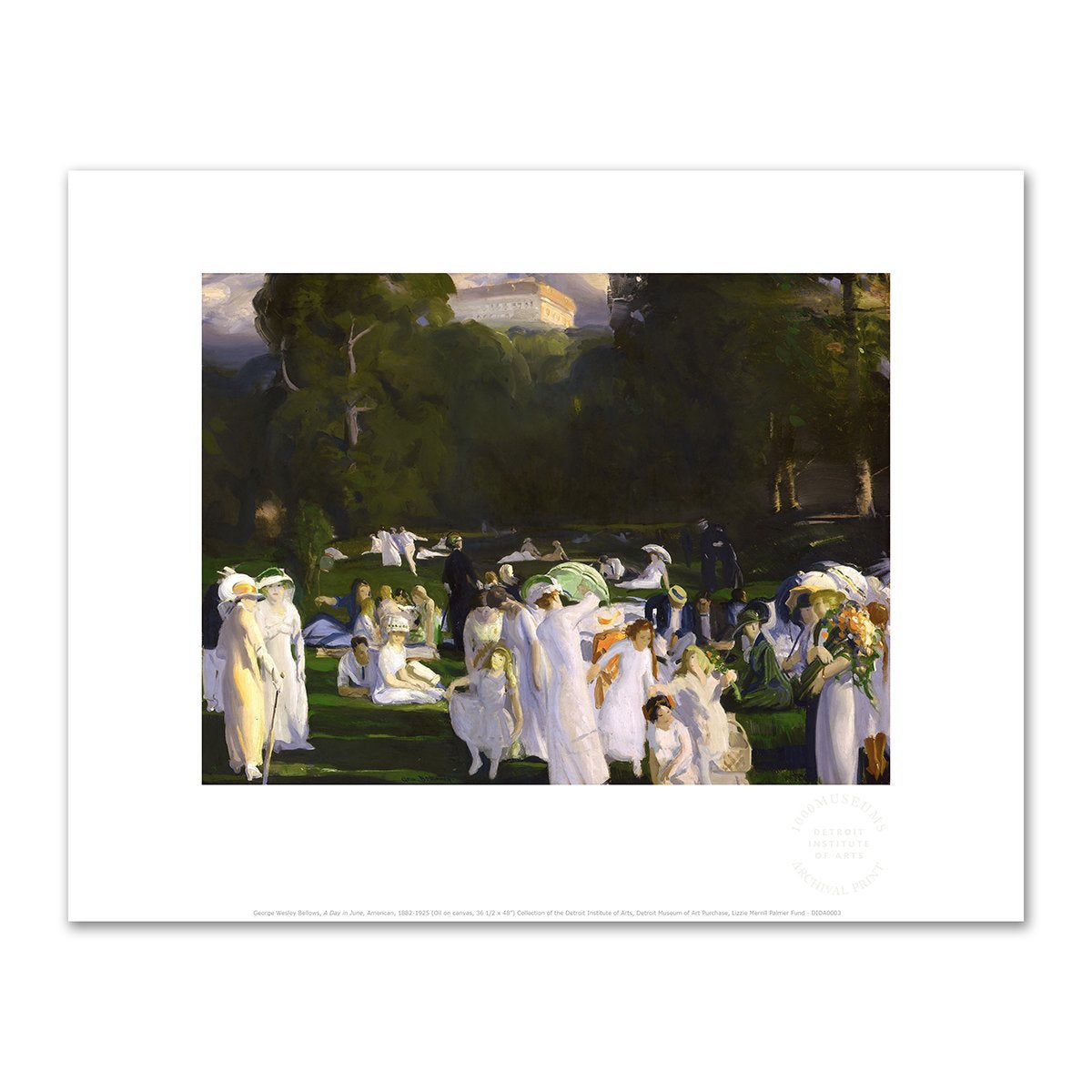 A Day in June by George Wesley Bellows