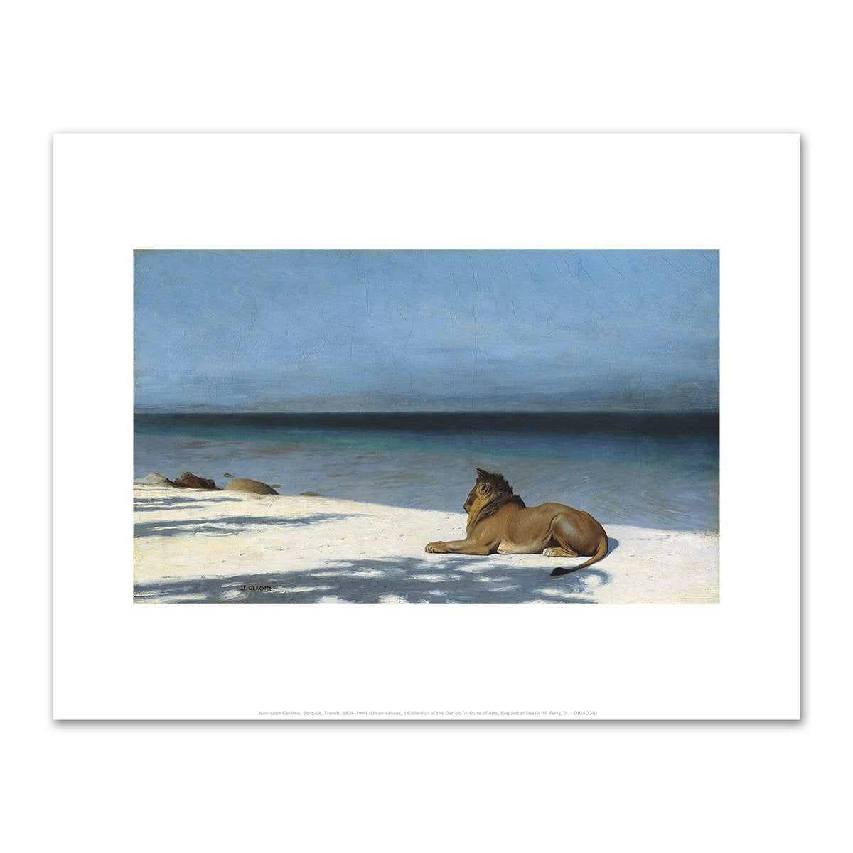 Solitude by Jean-LÃ©on GÃ©rÃ´me