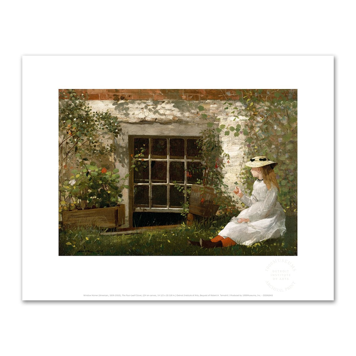 The Four-Leaf Clover by Winslow Homer