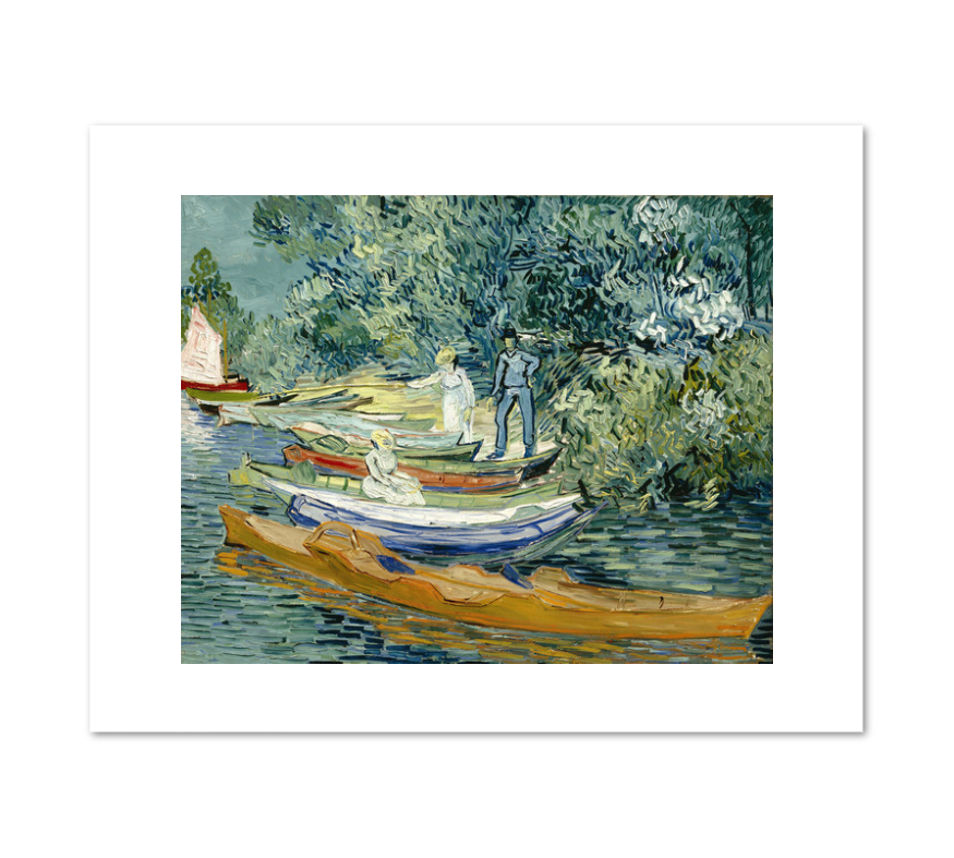 Bank of the Oise at Auvers by Vincent van Gogh
