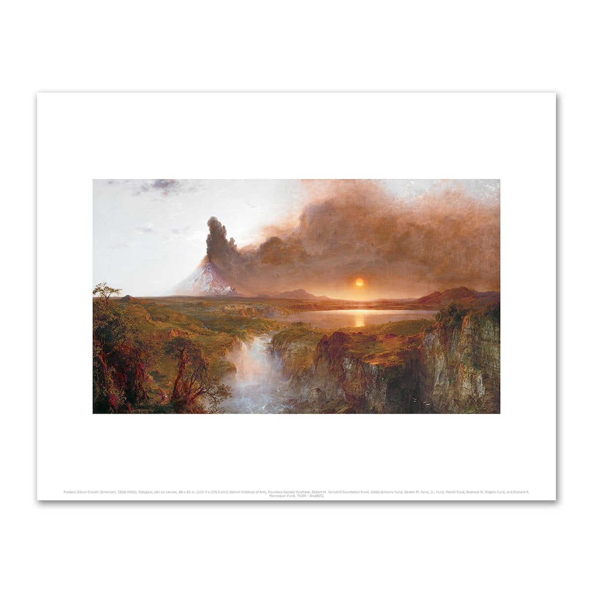 Cotopaxi by Frederic Edwin Church