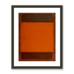 Orange, Brown by Mark Rothko