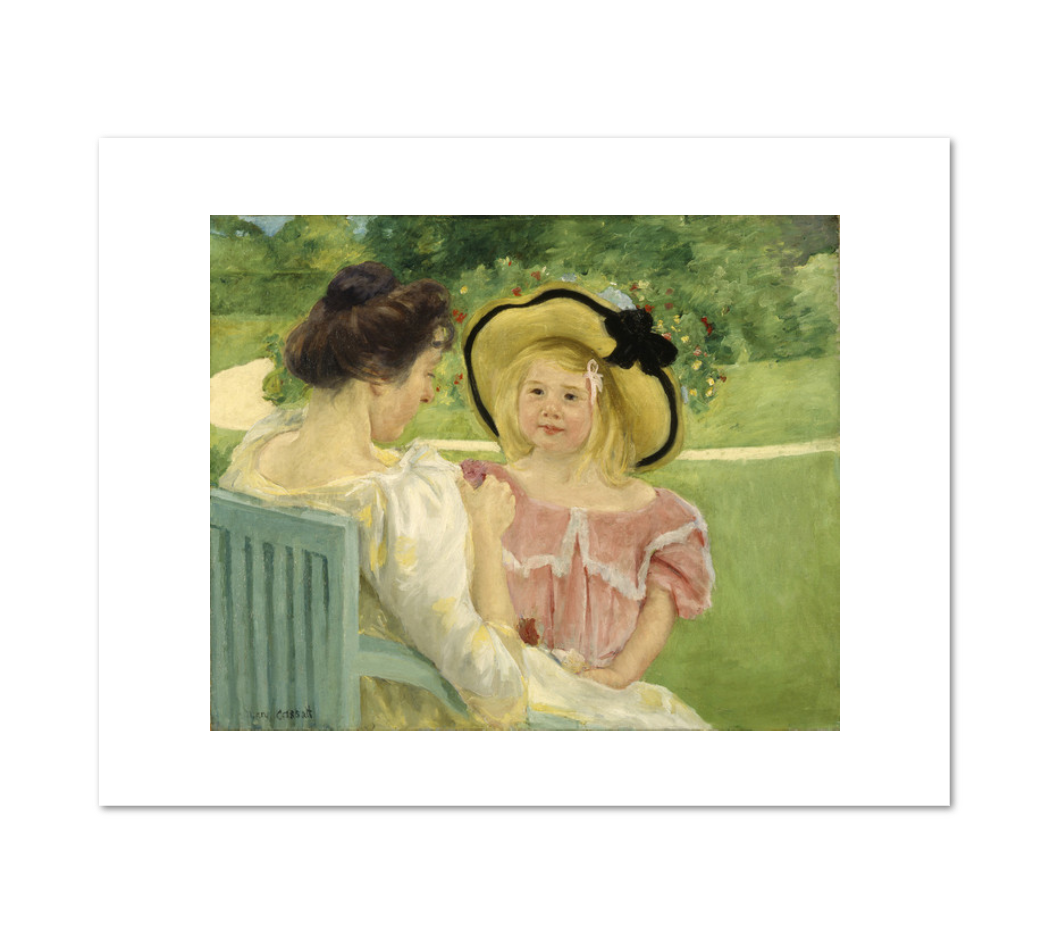 In the Garden by Mary Cassatt