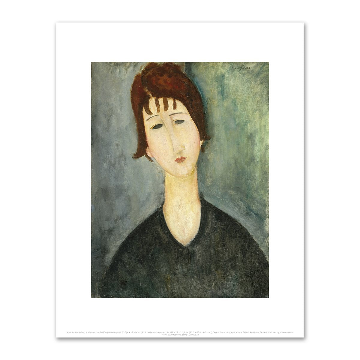 A Woman by Amedeo Modigliani