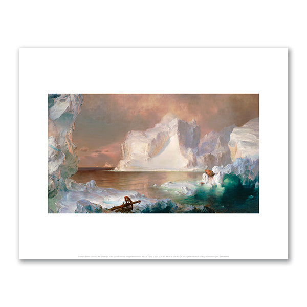 The Icebergs by Frederic Edwin Church