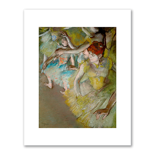Ballet Dancers on the Stage by Edgar Degas