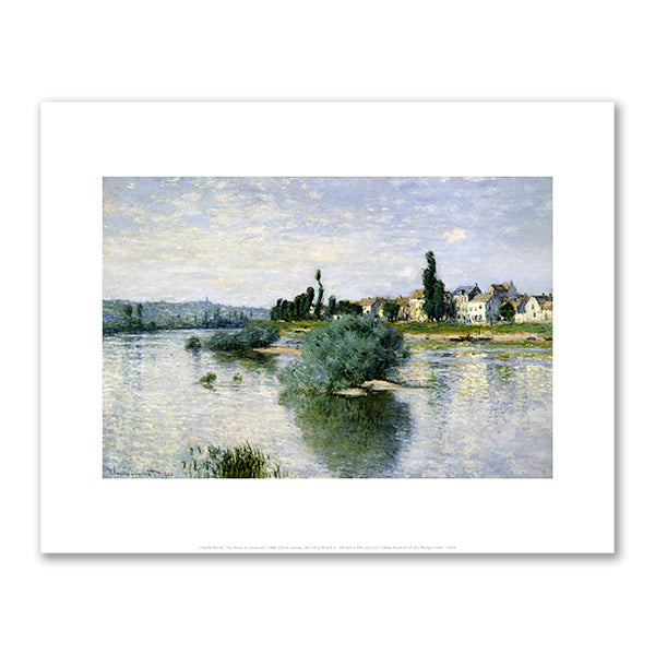 The Seine at Lavacourt by Claude Monet