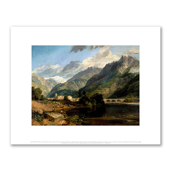 Bonneville, Savoy by Joseph Mallord William Turner