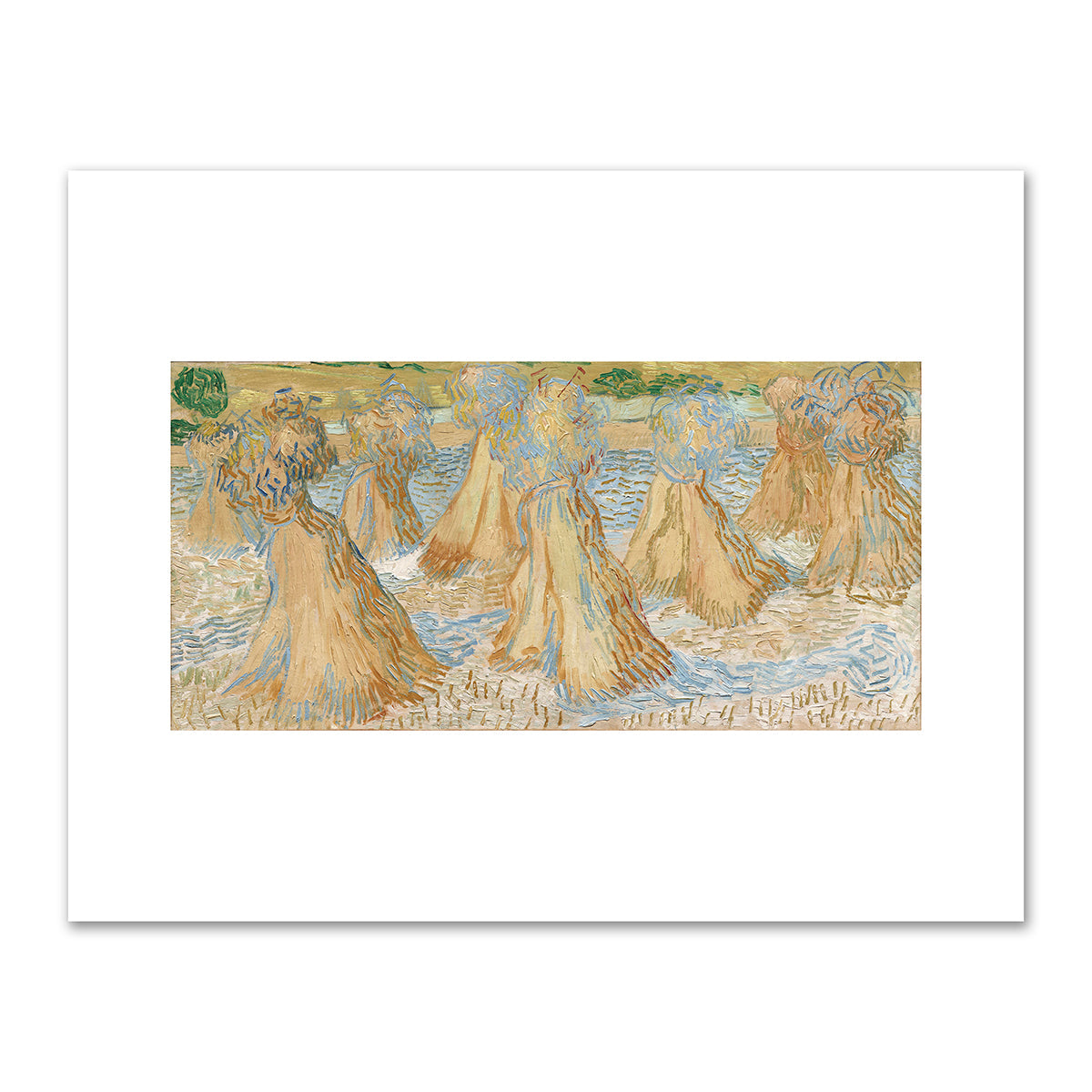 Sheaves of Wheat by Vincent van Gogh