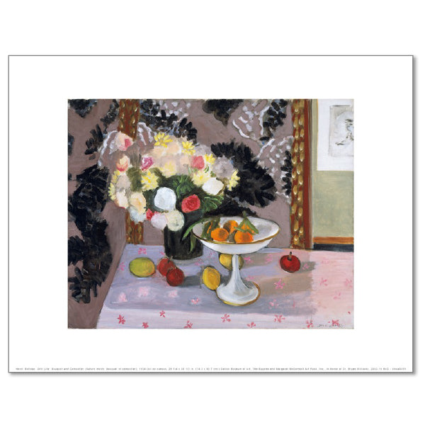 Still Life: Bouquet and Compotier (Nature morte: bouquet et compotier) by Henri Matisse