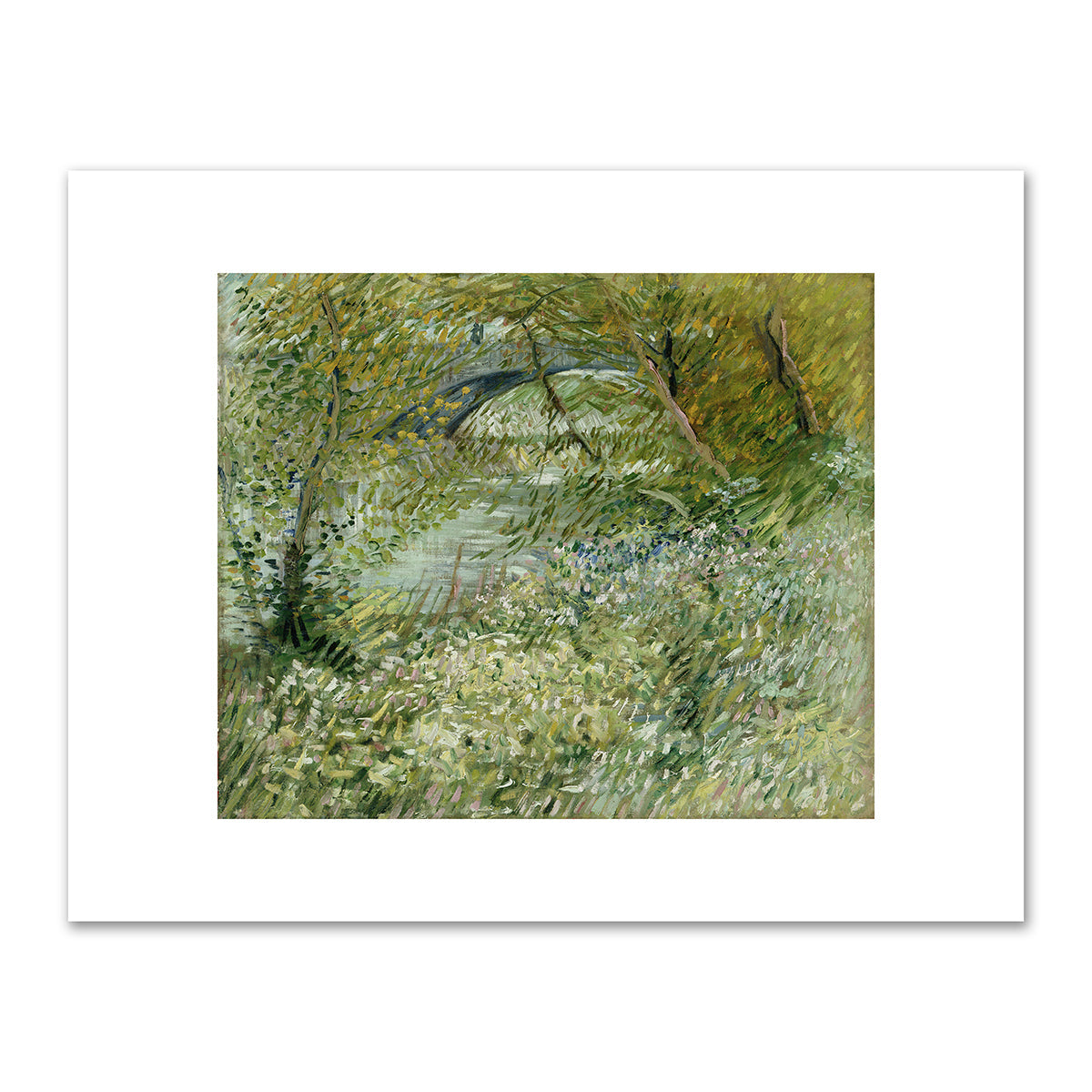 River Bank in Springtime by Vincent van Gogh